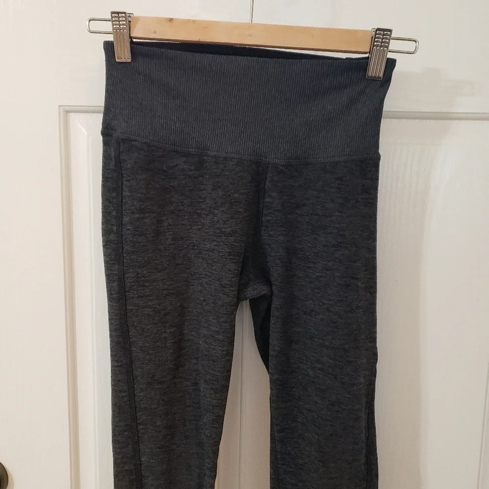 ALO Yoga Gray High-Waisted Leggings